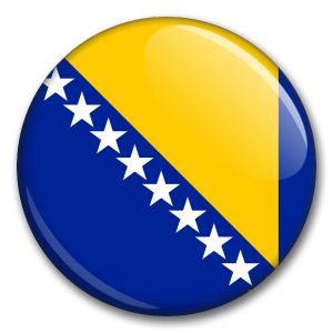 Státní vlajka - Bosna a Hercegovina