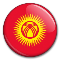 Státní vlajka - Kyrgyzstán