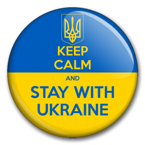 Keep calm and stay with Ukraine 1